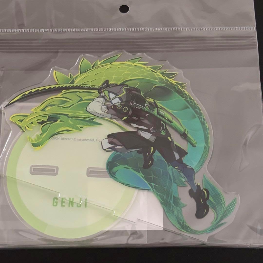 オーバーウォッチ overwatch 東京タワー 特大アクリルスタンド ゲンジ